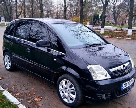 Черный Опель Мерива, объемом двигателя 1.6 л и пробегом 228 тыс. км за 4600 $, фото 1 на Automoto.ua