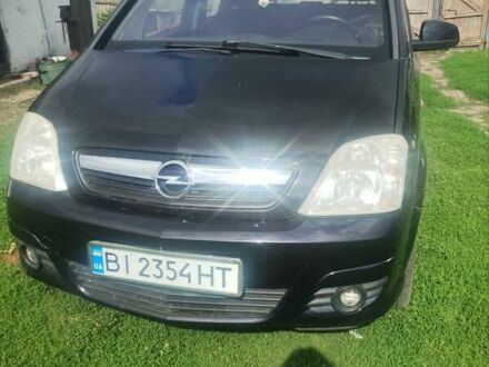 Чорний Опель Меріва, об'ємом двигуна 1.3 л та пробігом 213 тис. км за 5000 $, фото 1 на Automoto.ua