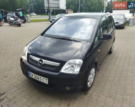 Черный Опель Мерива, объемом двигателя 1.4 л и пробегом 145 тыс. км за 3990 $, фото 1 на Automoto.ua