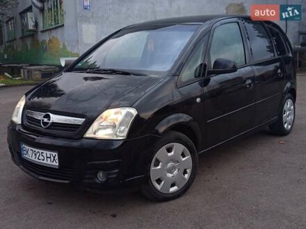 Черный Опель Мерива, объемом двигателя 1.6 л и пробегом 177 тыс. км за 4899 $, фото 1 на Automoto.ua