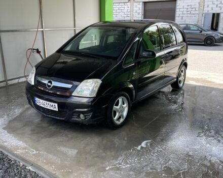 Черный Опель Мерива, объемом двигателя 1.6 л и пробегом 290 тыс. км за 4500 $, фото 1 на Automoto.ua