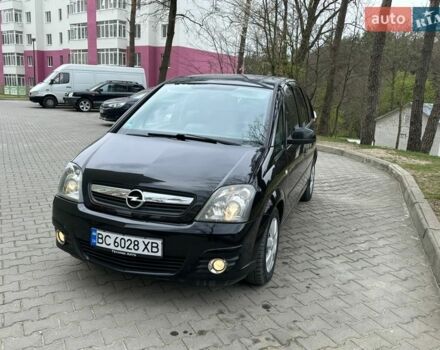 Черный Опель Мерива, объемом двигателя 1.8 л и пробегом 152 тыс. км за 5350 $, фото 1 на Automoto.ua