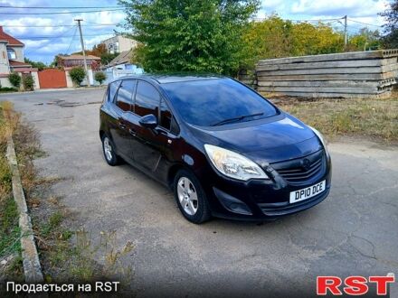 Черный Опель Мерива, объемом двигателя 1.4 л и пробегом 1500 тыс. км за 2400 $, фото 1 на Automoto.ua