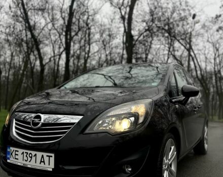 Черный Опель Мерива, объемом двигателя 1.4 л и пробегом 182 тыс. км за 7700 $, фото 1 на Automoto.ua