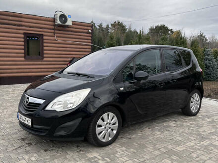 Опель Мерива 2010 в Киеве на Automoto.ua Черный Опель Мерива, объемом двигателя 1.69 л и пробегом 235 тыс. км за 7700 $, фото 1 на Automoto.ua