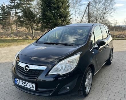 Черный Опель Мерива, объемом двигателя 1.4 л и пробегом 115 тыс. км за 5900 $, фото 1 на Automoto.ua
