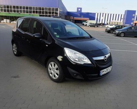 Черный Опель Мерива, объемом двигателя 1.4 л и пробегом 150 тыс. км за 7800 $, фото 1 на Automoto.ua