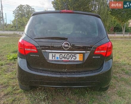 Черный Опель Мерива, объемом двигателя 1.4 л и пробегом 162 тыс. км за 7800 $, фото 1 на Automoto.ua