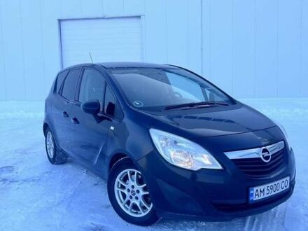 Черный Опель Мерива, объемом двигателя 1.7 л и пробегом 296 тыс. км за 5799 $, фото 1 на Automoto.ua