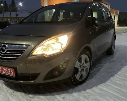 Коричневый Опель Мерива, объемом двигателя 1.4 л и пробегом 156 тыс. км за 8184 $, фото 1 на Automoto.ua