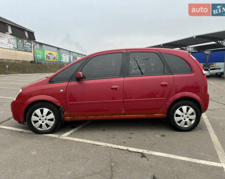 Красный Опель Мерива, объемом двигателя 1.6 л и пробегом 274 тыс. км за 3000 $, фото 12 на Automoto.ua
