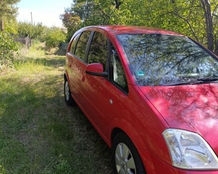 Червоний Опель Меріва, об'ємом двигуна 1.6 л та пробігом 205 тис. км за 4500 $, фото 1 на Automoto.ua