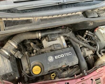 Красный Опель Мерива, объемом двигателя 1.7 л и пробегом 218 тыс. км за 3300 $, фото 7 на Automoto.ua