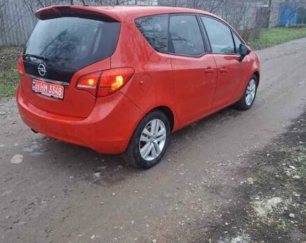 Червоний Опель Меріва, об'ємом двигуна 1.4 л та пробігом 86 тис. км за 9200 $, фото 2 на Automoto.ua