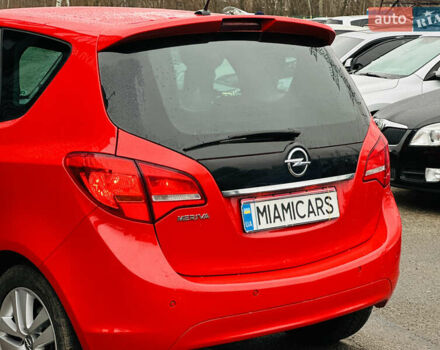 Красный Опель Мерива, объемом двигателя 1.4 л и пробегом 88 тыс. км за 9499 $, фото 13 на Automoto.ua