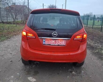 Червоний Опель Меріва, об'ємом двигуна 1.4 л та пробігом 86 тис. км за 9200 $, фото 9 на Automoto.ua