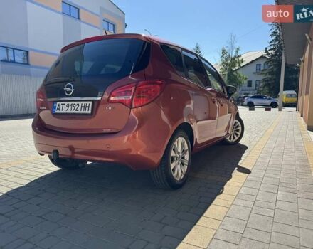 Красный Опель Мерива, объемом двигателя 1.69 л и пробегом 172 тыс. км за 8200 $, фото 4 на Automoto.ua