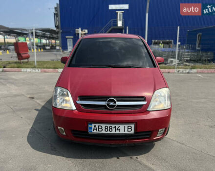Красный Опель Мерива, объемом двигателя 1.6 л и пробегом 272 тыс. км за 2400 $, фото 1 на Automoto.ua