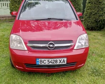 Красный Опель Мерива, объемом двигателя 1.6 л и пробегом 251 тыс. км за 4099 $, фото 1 на Automoto.ua