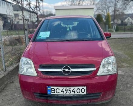 Червоний Опель Меріва, об'ємом двигуна 1.6 л та пробігом 190 тис. км за 4000 $, фото 1 на Automoto.ua