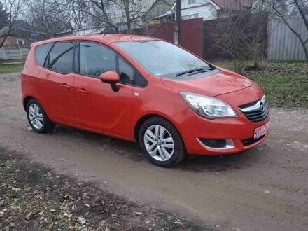 Червоний Опель Меріва, об'ємом двигуна 1.4 л та пробігом 86 тис. км за 9200 $, фото 1 на Automoto.ua