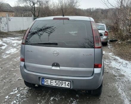 Серый Опель Мерива, объемом двигателя 1.7 л и пробегом 321 тыс. км за 1000 $, фото 5 на Automoto.ua