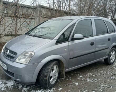 Серый Опель Мерива, объемом двигателя 1.7 л и пробегом 321 тыс. км за 1000 $, фото 12 на Automoto.ua