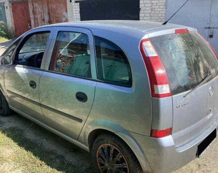 Серый Опель Мерива, объемом двигателя 1.6 л и пробегом 210 тыс. км за 4400 $, фото 4 на Automoto.ua