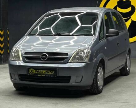 Серый Опель Мерива, объемом двигателя 1.6 л и пробегом 274 тыс. км за 4400 $, фото 2 на Automoto.ua