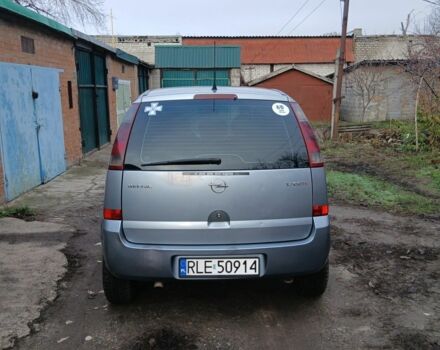 Серый Опель Мерива, объемом двигателя 1.7 л и пробегом 299 тыс. км за 1599 $, фото 4 на Automoto.ua