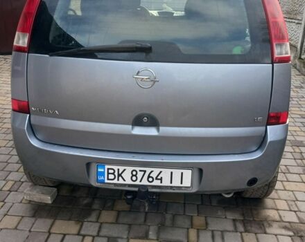 Серый Опель Мерива, объемом двигателя 1.6 л и пробегом 244 тыс. км за 4000 $, фото 7 на Automoto.ua