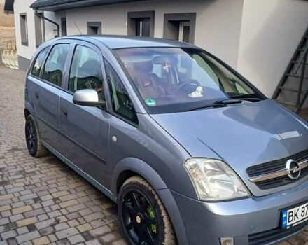 Серый Опель Мерива, объемом двигателя 1.6 л и пробегом 244 тыс. км за 4000 $, фото 7 на Automoto.ua
