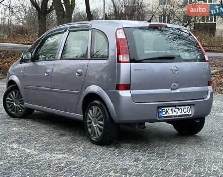 Серый Опель Мерива, объемом двигателя 1.6 л и пробегом 180 тыс. км за 3650 $, фото 5 на Automoto.ua