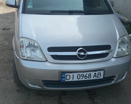 Серый Опель Мерива, объемом двигателя 1.6 л и пробегом 257 тыс. км за 3000 $, фото 2 на Automoto.ua