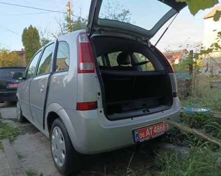 Серый Опель Мерива, объемом двигателя 1.6 л и пробегом 214 тыс. км за 3486 $, фото 8 на Automoto.ua