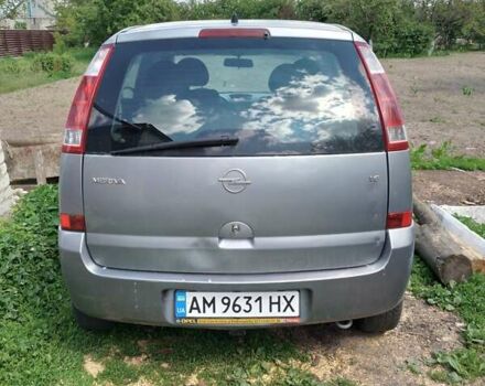 Серый Опель Мерива, объемом двигателя 1.6 л и пробегом 180 тыс. км за 3400 $, фото 1 на Automoto.ua