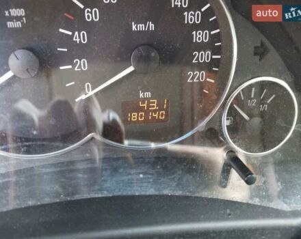 Серый Опель Мерива, объемом двигателя 1.6 л и пробегом 180 тыс. км за 3400 $, фото 7 на Automoto.ua