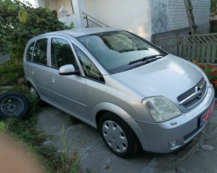 Серый Опель Мерива, объемом двигателя 1.6 л и пробегом 214 тыс. км за 3486 $, фото 14 на Automoto.ua