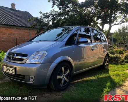 Серый Опель Мерива, объемом двигателя 1.4 л и пробегом 139 тыс. км за 4200 $, фото 2 на Automoto.ua