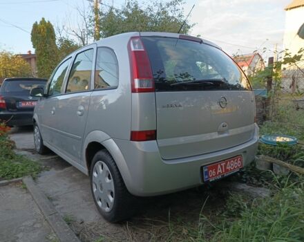 Серый Опель Мерива, объемом двигателя 1.6 л и пробегом 214 тыс. км за 3486 $, фото 12 на Automoto.ua