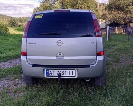 Сірий Опель Меріва, об'ємом двигуна 1.6 л та пробігом 235 тис. км за 3900 $, фото 9 на Automoto.ua