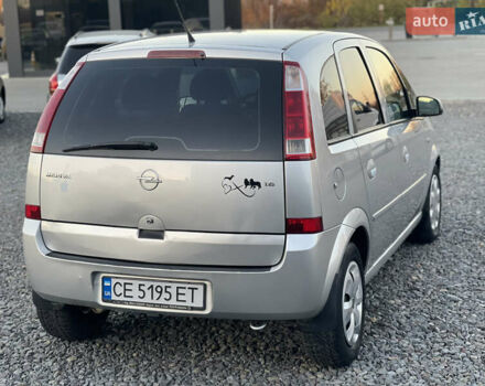 Серый Опель Мерива, объемом двигателя 1.6 л и пробегом 279 тыс. км за 3450 $, фото 8 на Automoto.ua