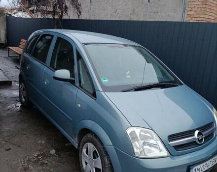 Серый Опель Мерива, объемом двигателя 1.6 л и пробегом 243 тыс. км за 4500 $, фото 2 на Automoto.ua