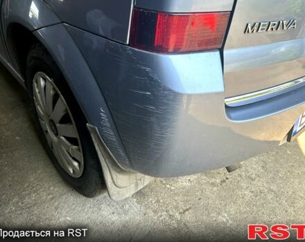 Серый Опель Мерива, объемом двигателя 1.4 л и пробегом 305 тыс. км за 3700 $, фото 5 на Automoto.ua