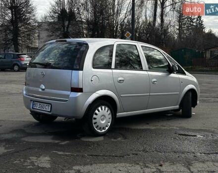 Серый Опель Мерива, объемом двигателя 1.36 л и пробегом 176 тыс. км за 3800 $, фото 5 на Automoto.ua