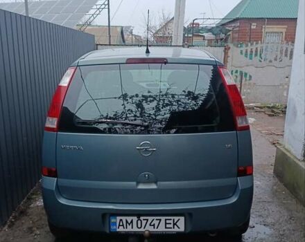 Серый Опель Мерива, объемом двигателя 1.6 л и пробегом 243 тыс. км за 4500 $, фото 1 на Automoto.ua