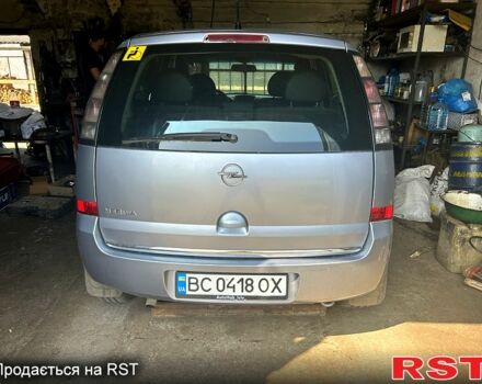 Серый Опель Мерива, объемом двигателя 1.4 л и пробегом 305 тыс. км за 3700 $, фото 1 на Automoto.ua