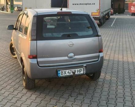 Серый Опель Мерива, объемом двигателя 1.6 л и пробегом 298 тыс. км за 4300 $, фото 3 на Automoto.ua
