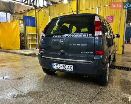Серый Опель Мерива, объемом двигателя 1.6 л и пробегом 101 тыс. км за 6200 $, фото 8 на Automoto.ua