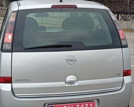 Серый Опель Мерива, объемом двигателя 1.6 л и пробегом 198 тыс. км за 6350 $, фото 5 на Automoto.ua